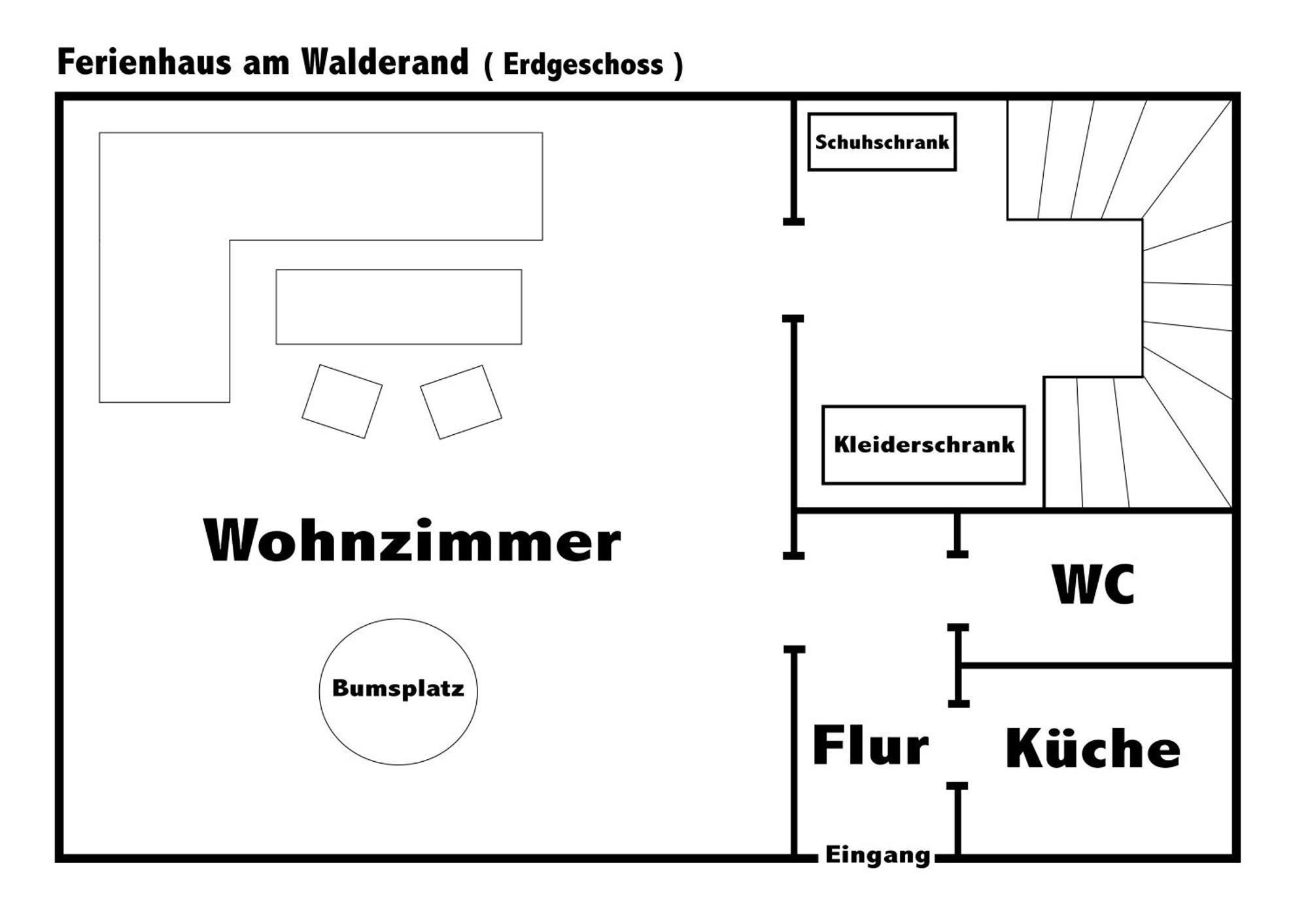 Ferienhaus Am Waldesrand Hatten Екстер'єр фото
